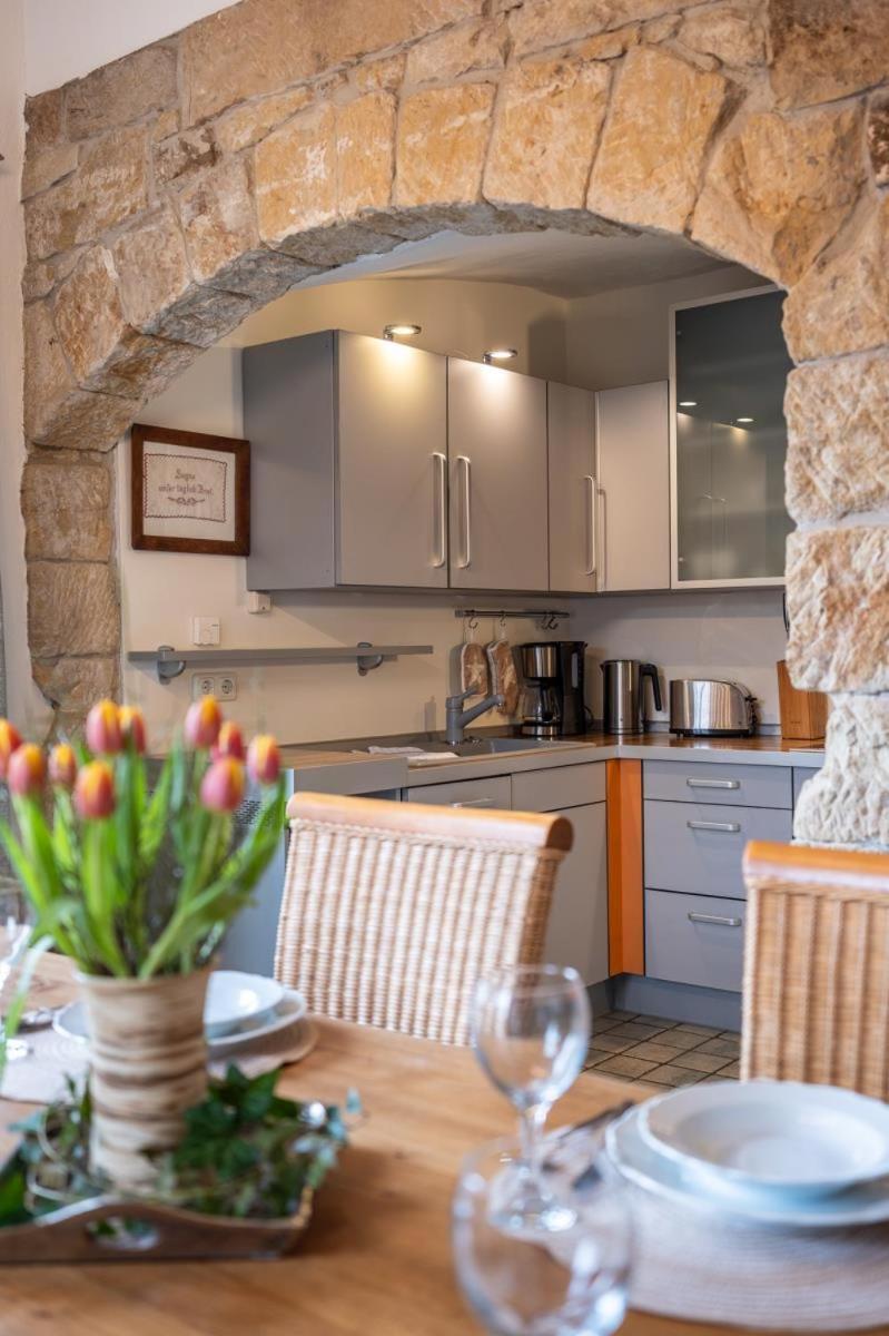 Apartmenthaus Brunnenhof Papstdorf Ngoại thất bức ảnh